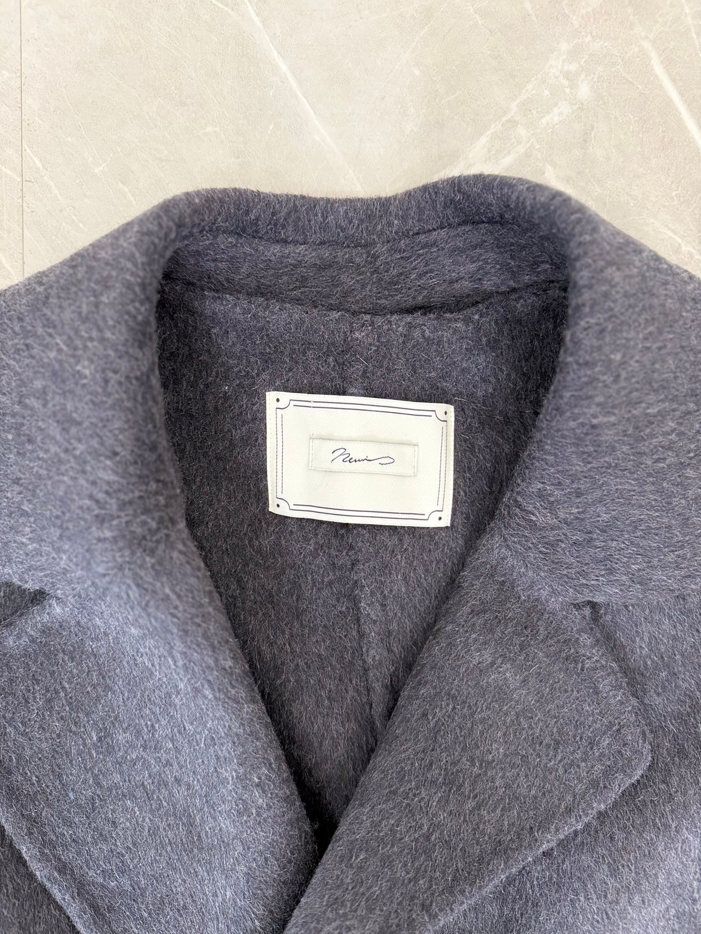 VEST DOCKING WOOL COAT