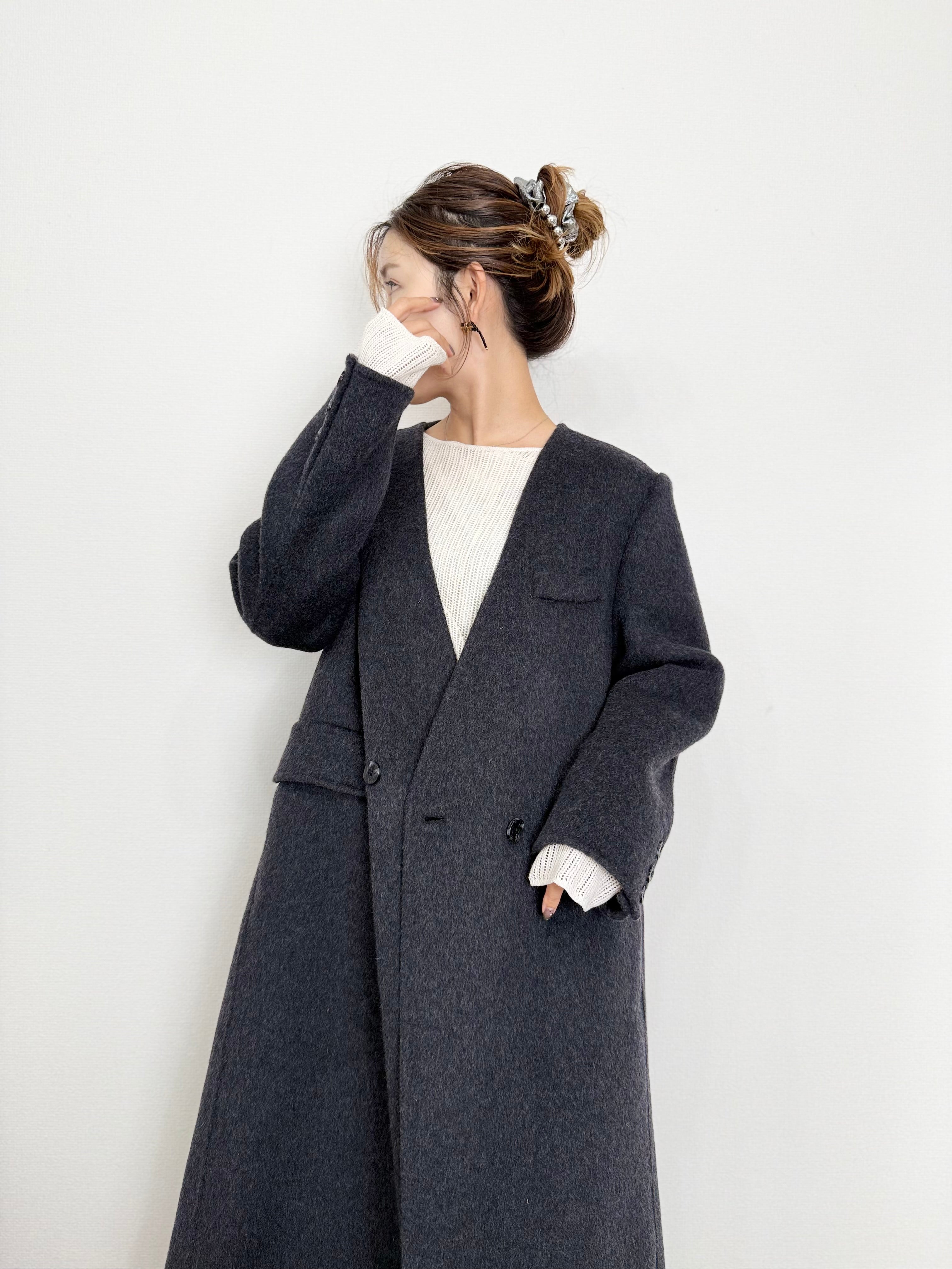 VEST DOCKING WOOL COAT