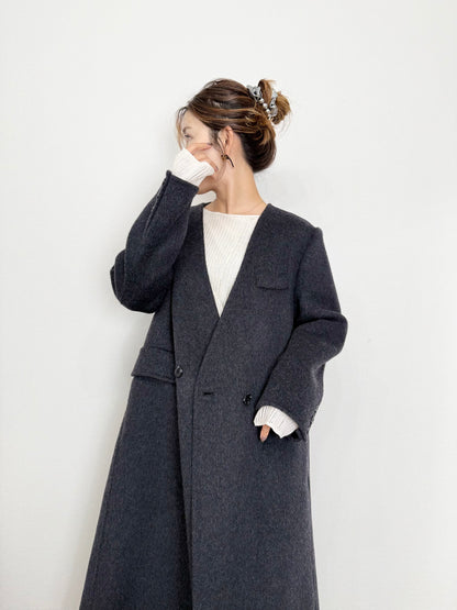VEST DOCKING WOOL COAT