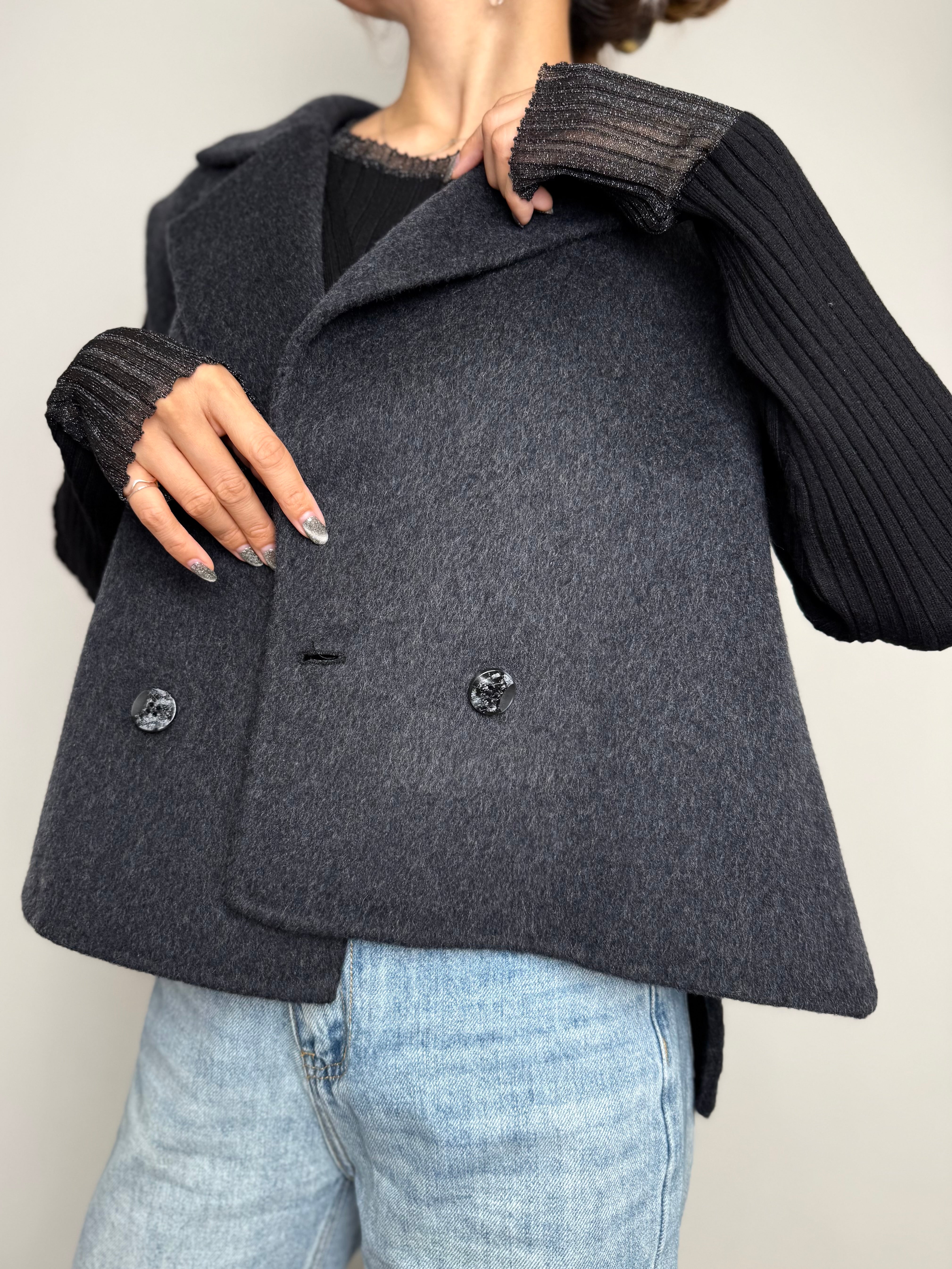 VEST DOCKING WOOL COAT