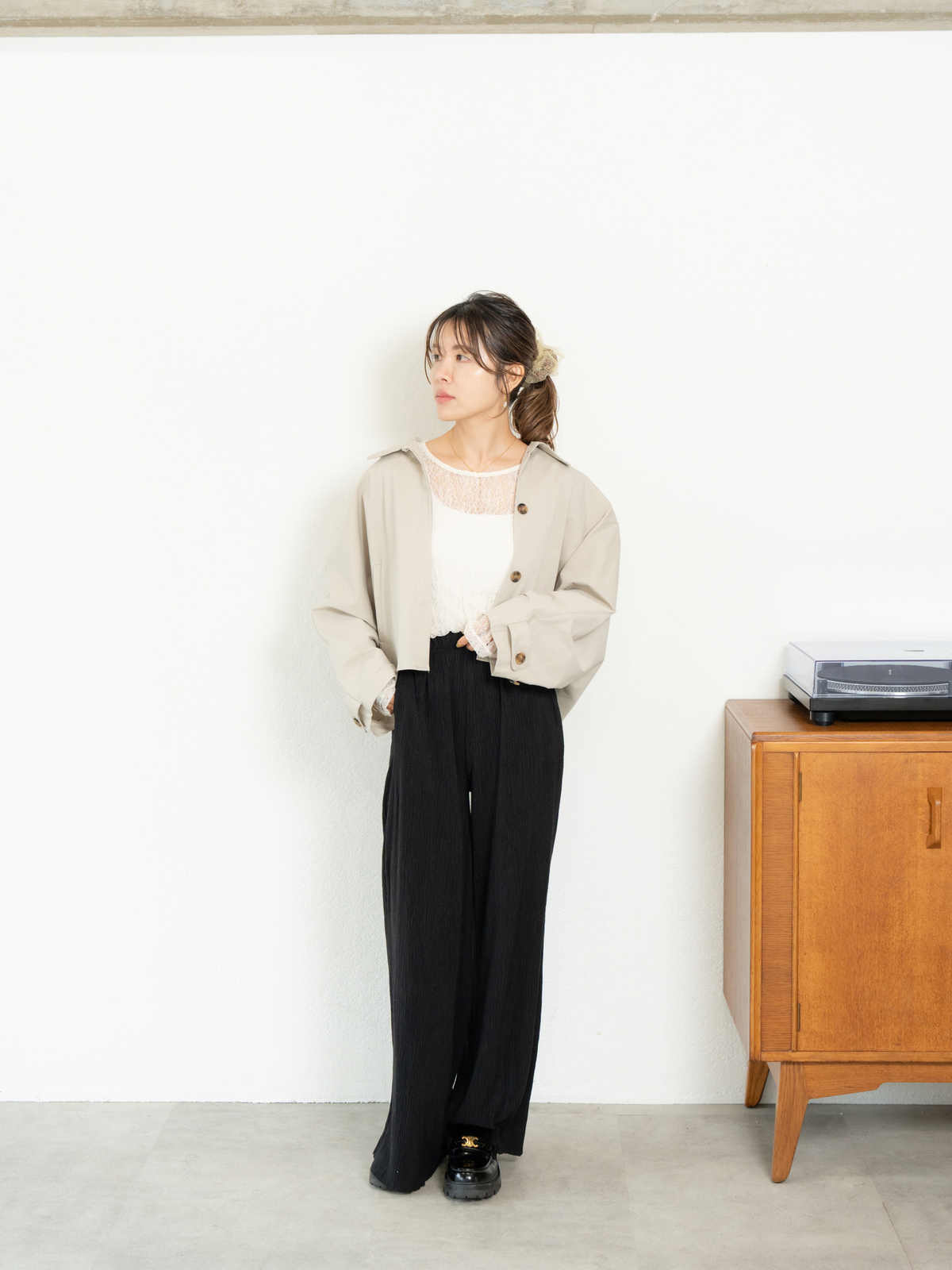 SHORT TRENCH COAT【9/25(金)〜 販売】