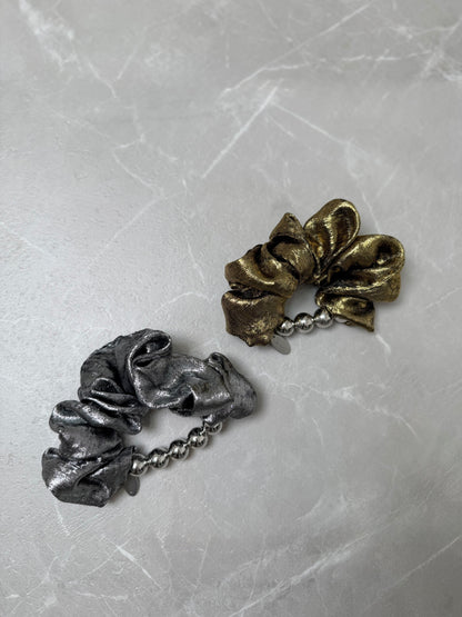 【先行販売】５連パールシュシュ