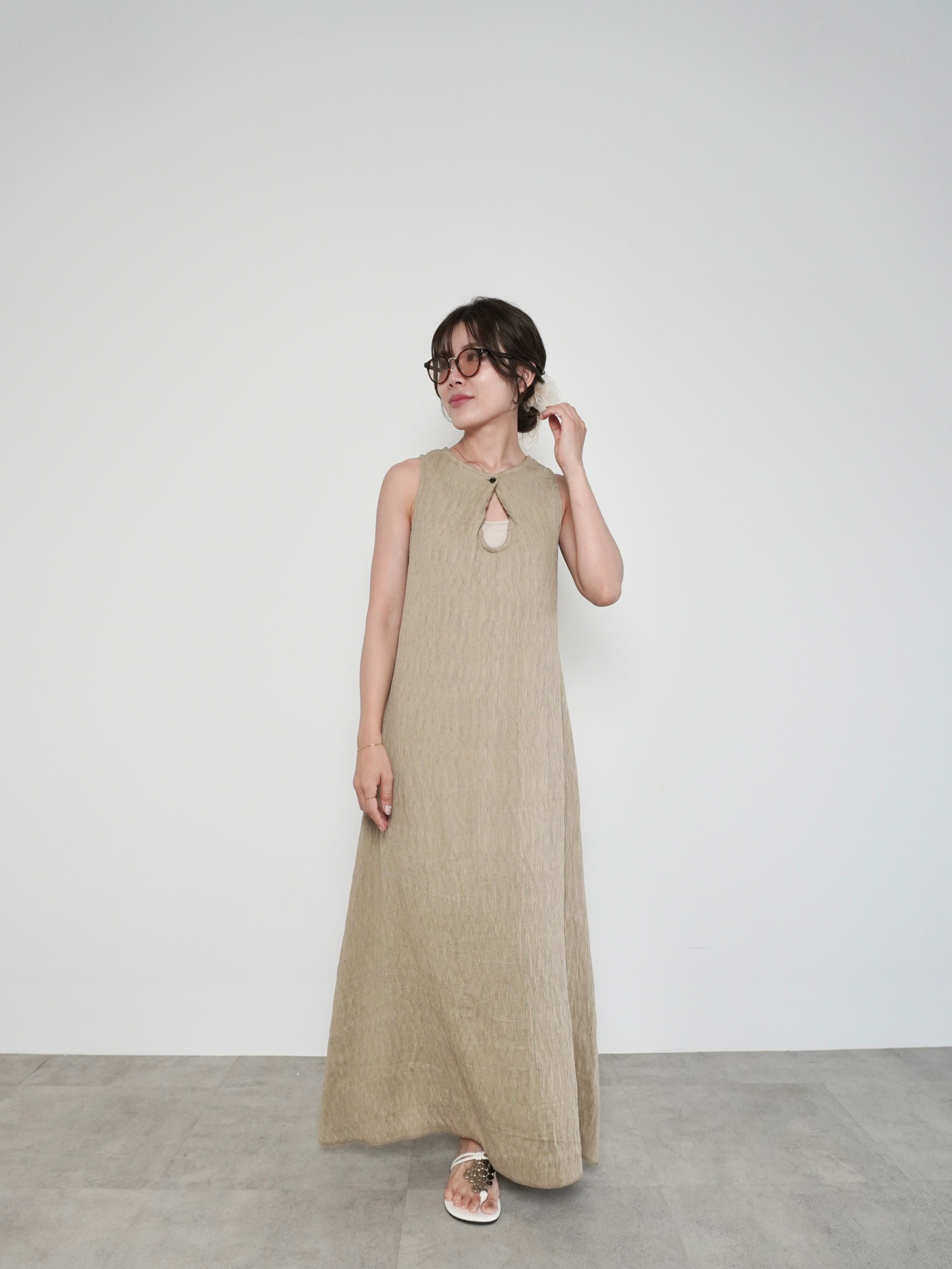2WAY SLEEVELESS DRESS
