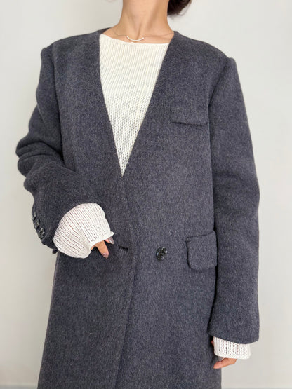 VEST DOCKING WOOL COAT