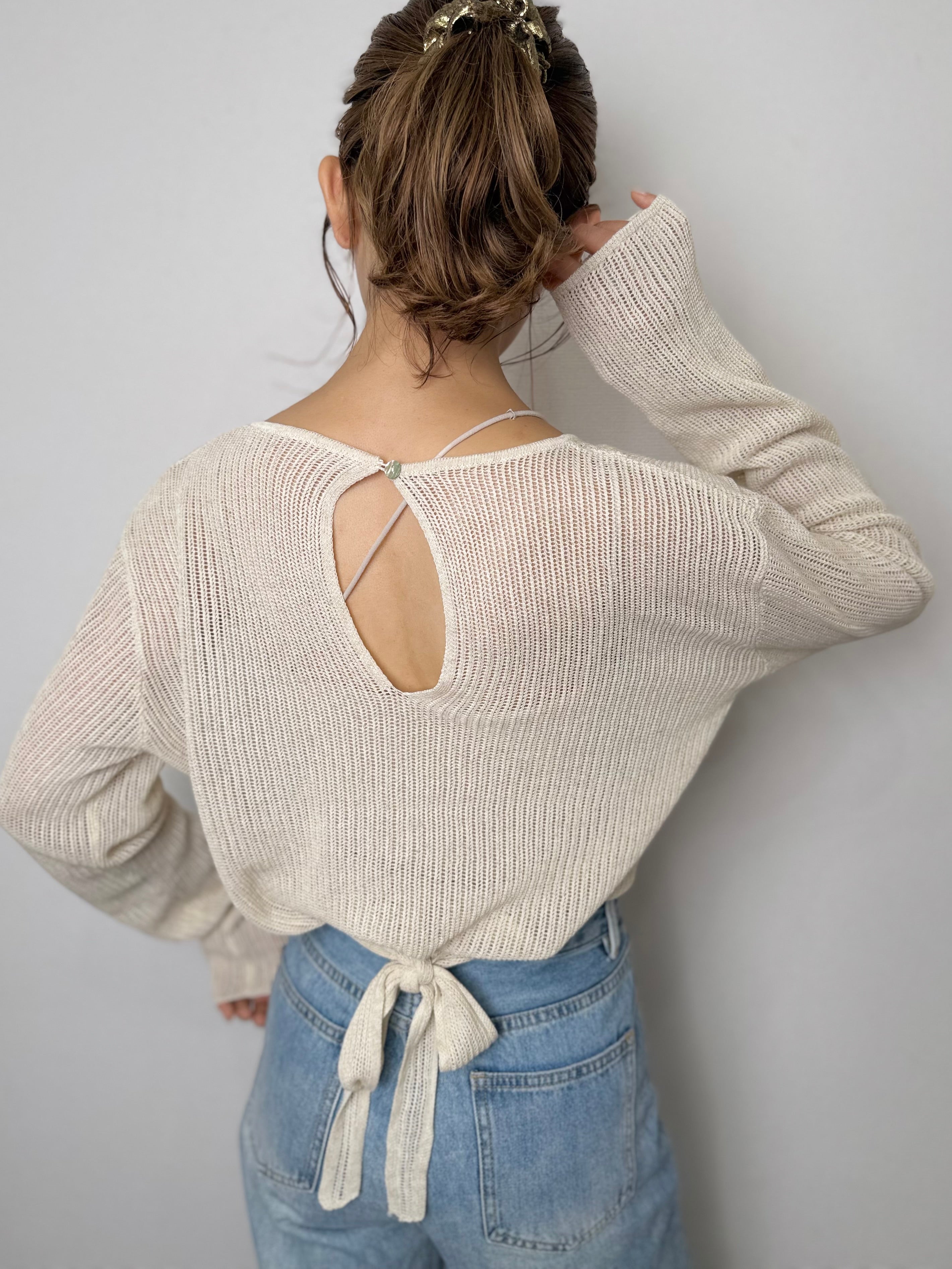 3WAY LAYERED SHEER KNIT
