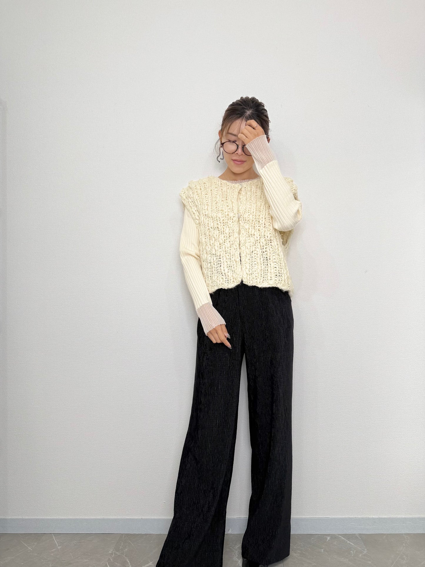 【NEW】ハンドニットベスト