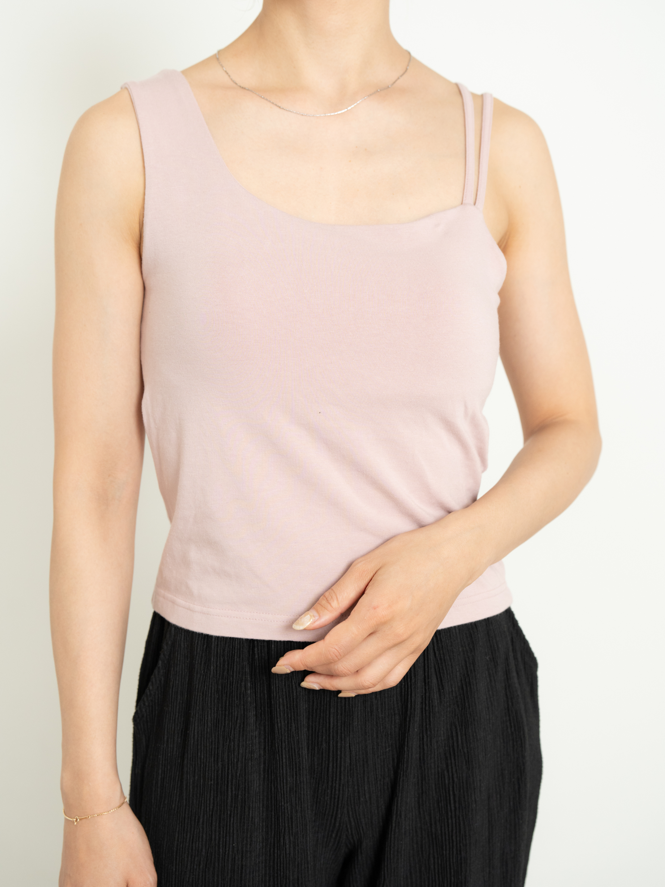 SOFT FIT ASYMMETRY BRA TOP