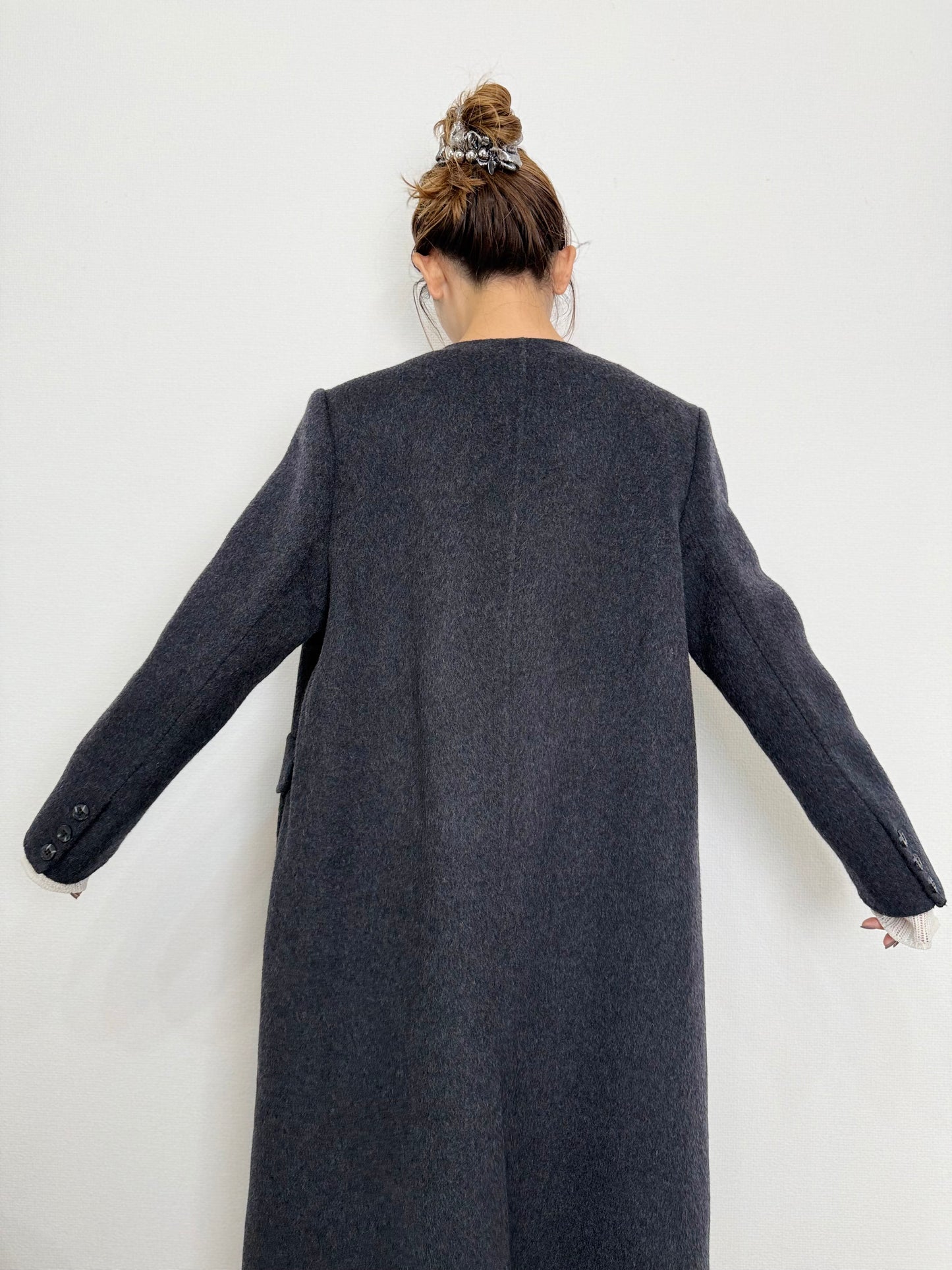 VEST DOCKING WOOL COAT