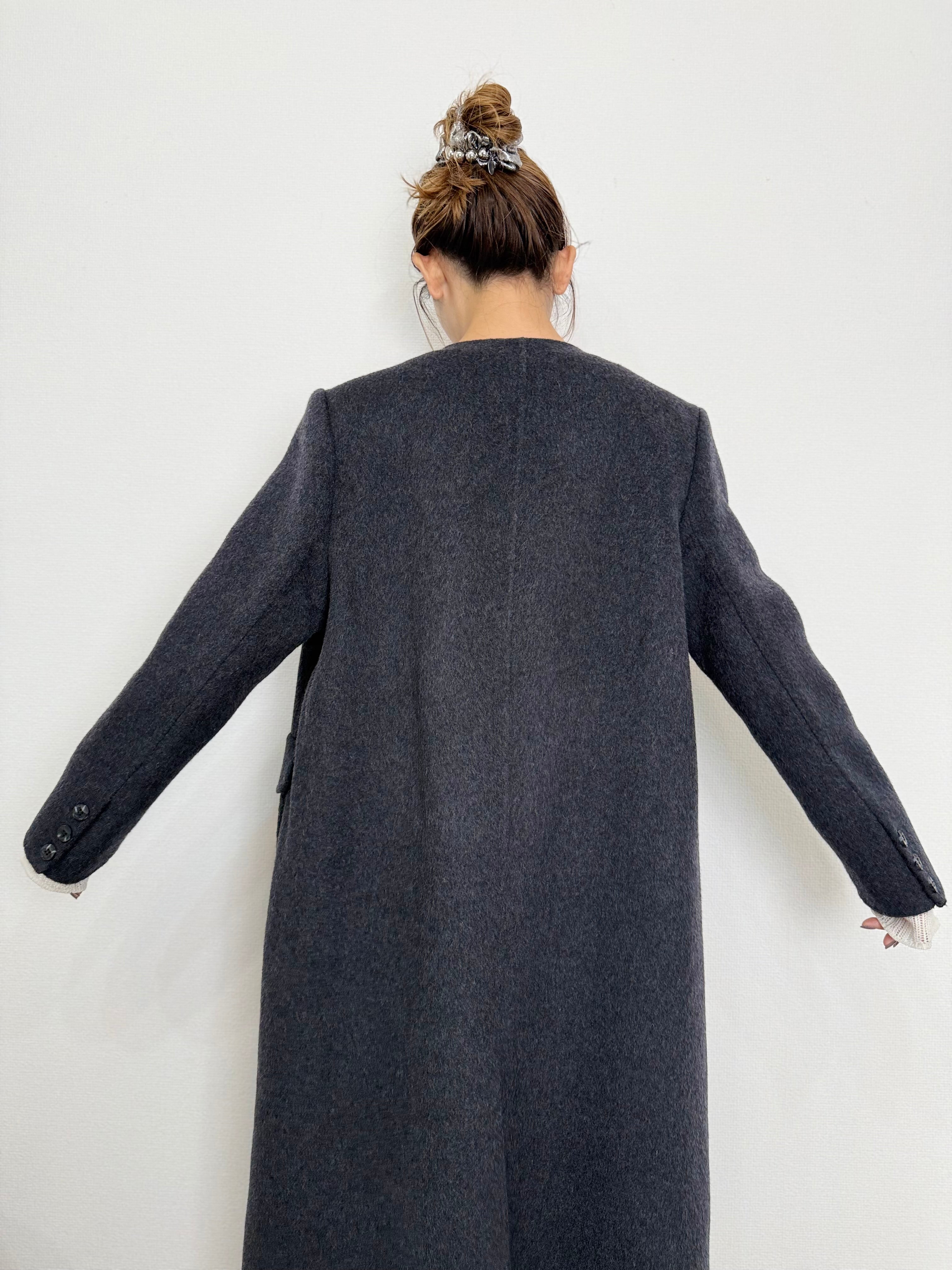 VEST DOCKING WOOL COAT