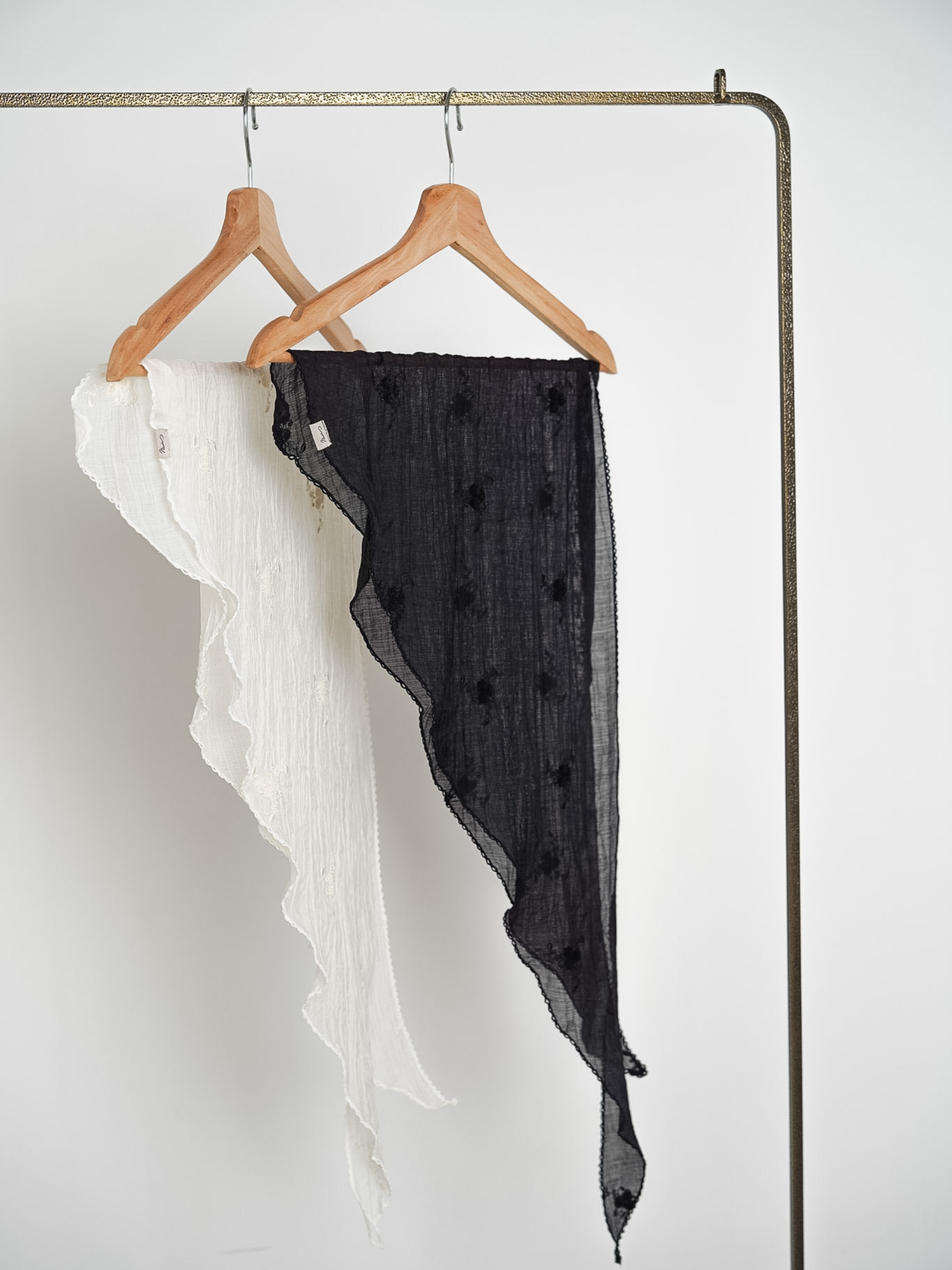 HAND EMBROIDERED SCARF