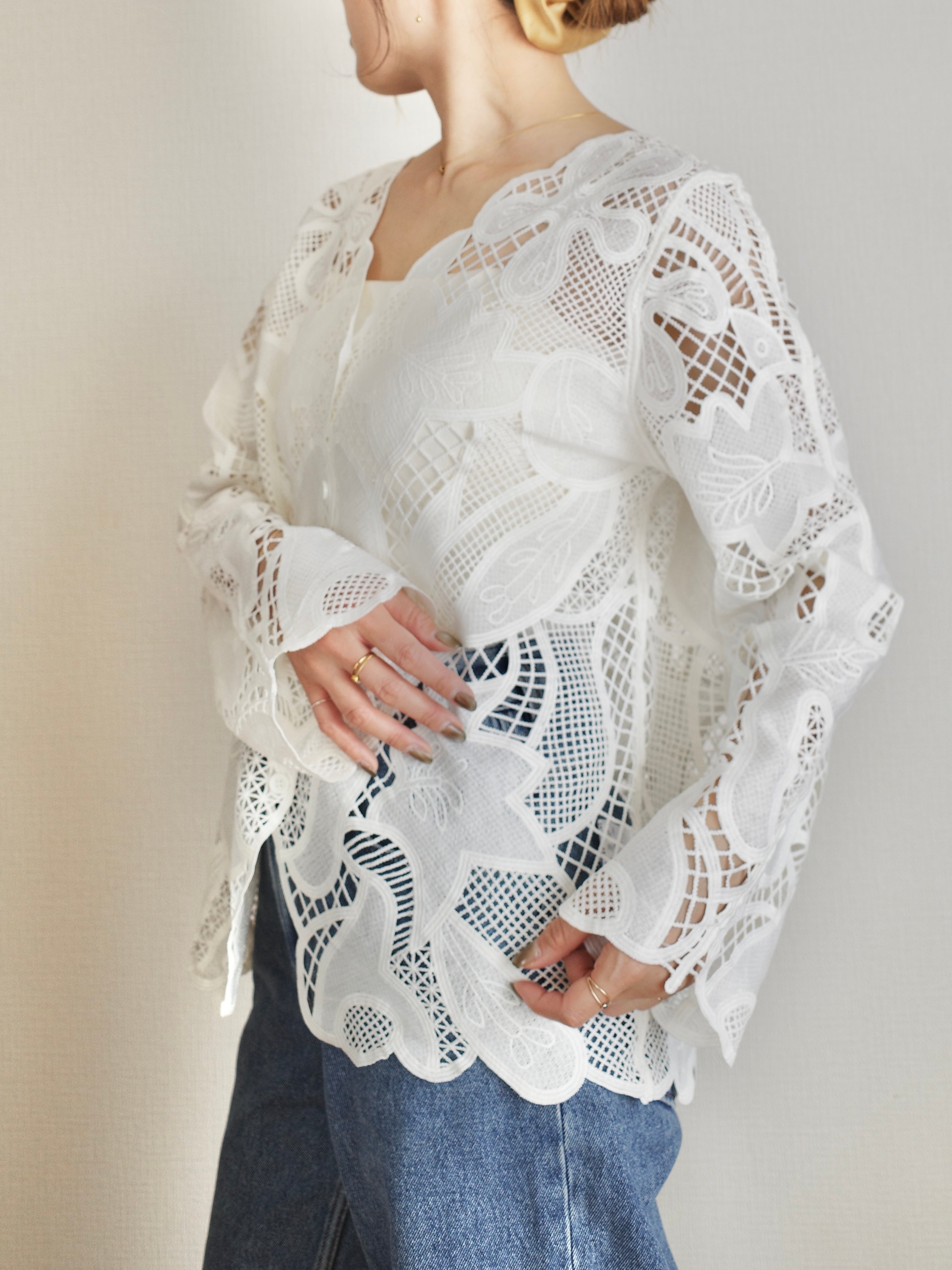 BLOOM LACE JACKET