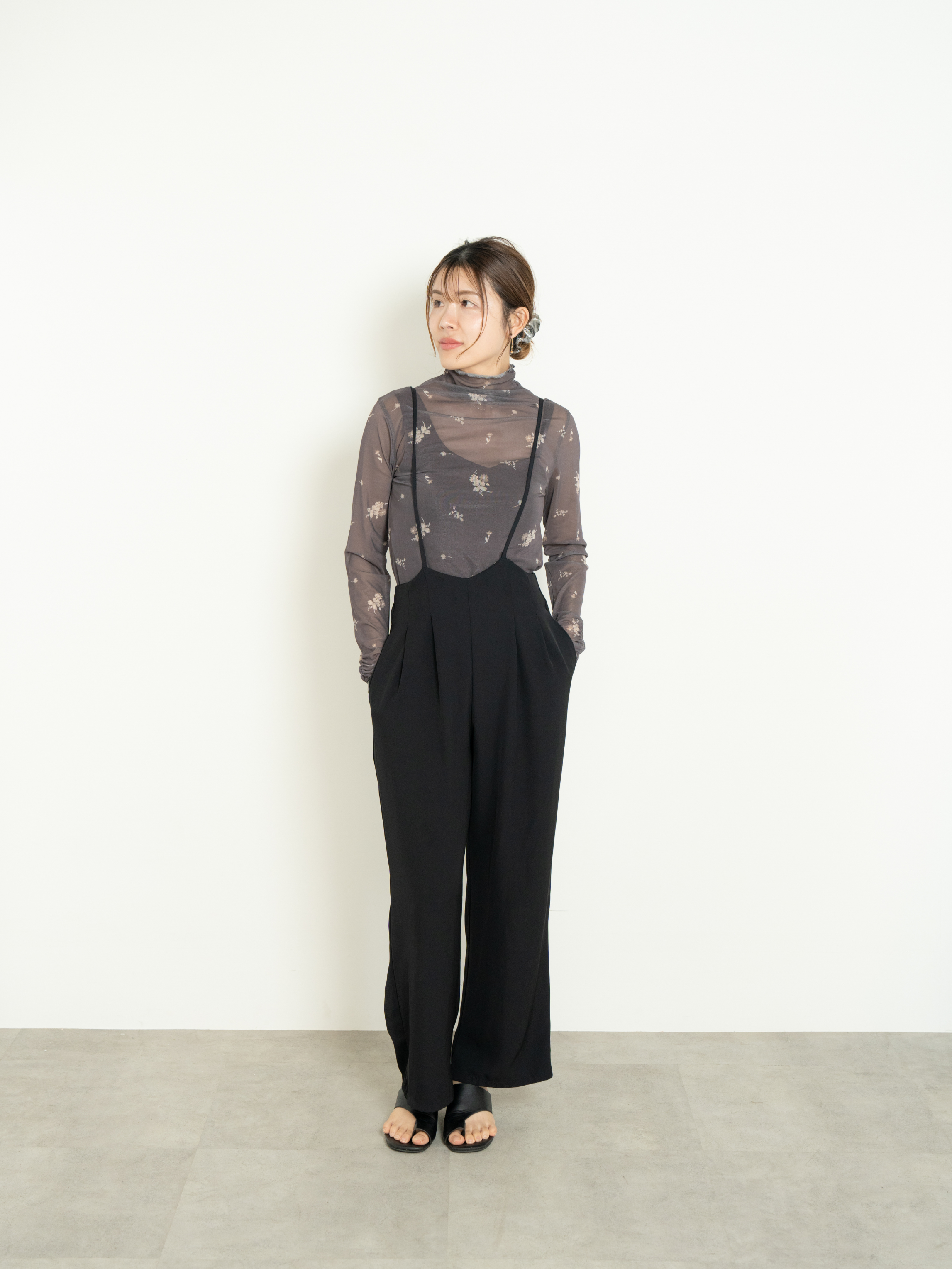 HIGH WAIST OVERALLS