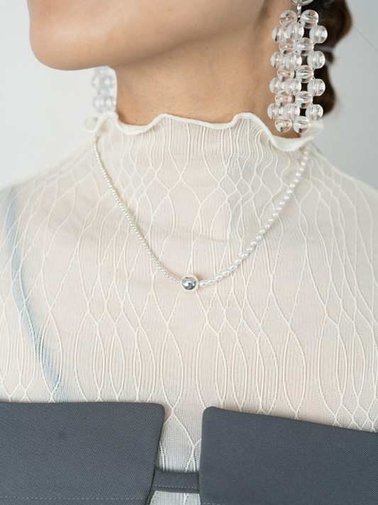 【即納】asymmetry necklace