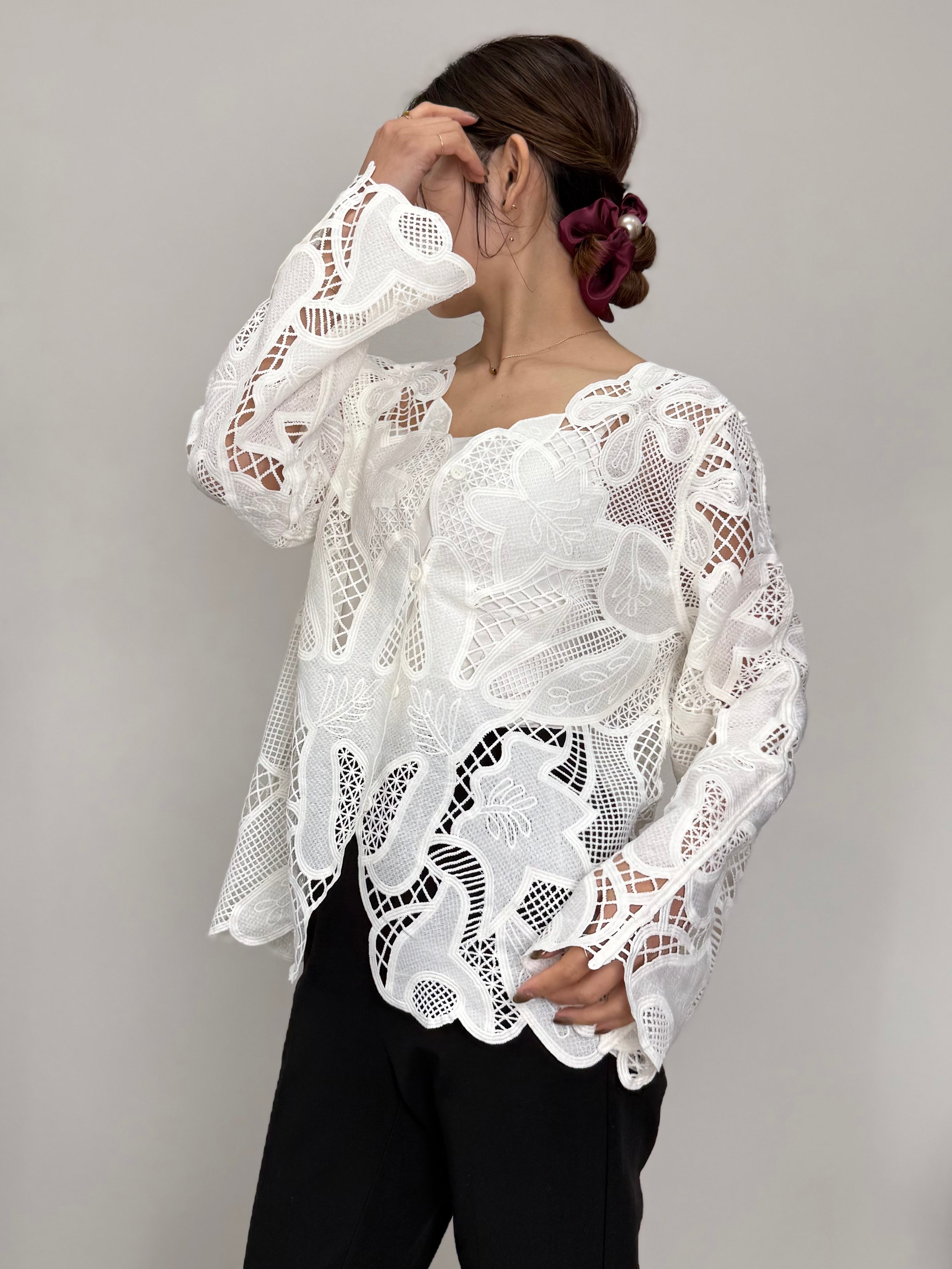 BLOOM LACE CARDIGAN