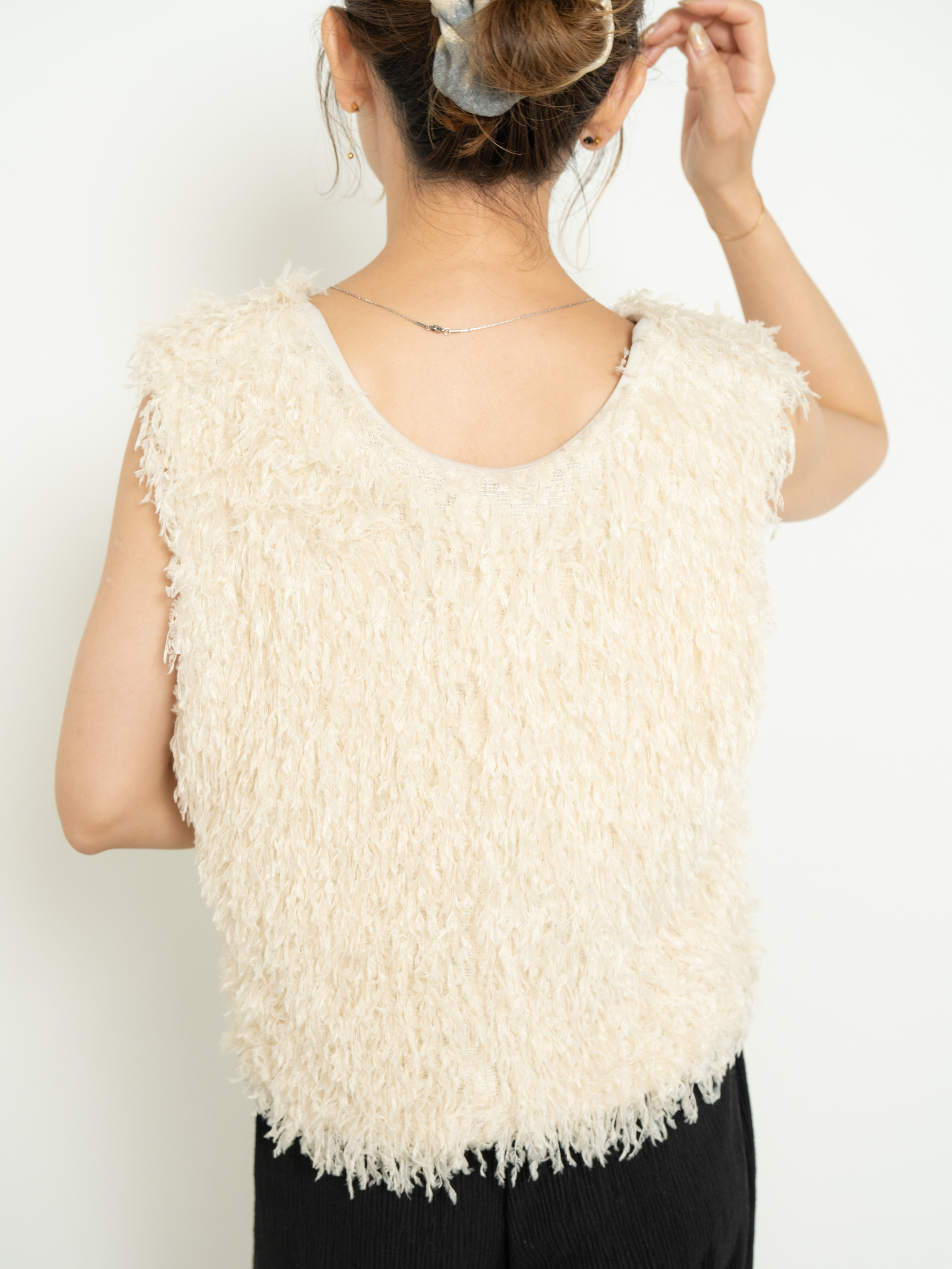 2WAY FRINGE VEST