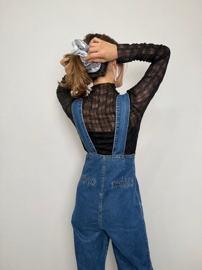 デニムサロペット