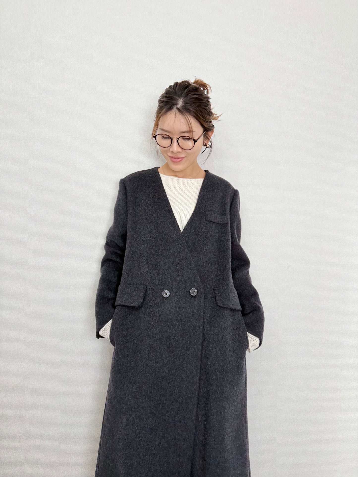 VEST DOCKING WOOL COAT