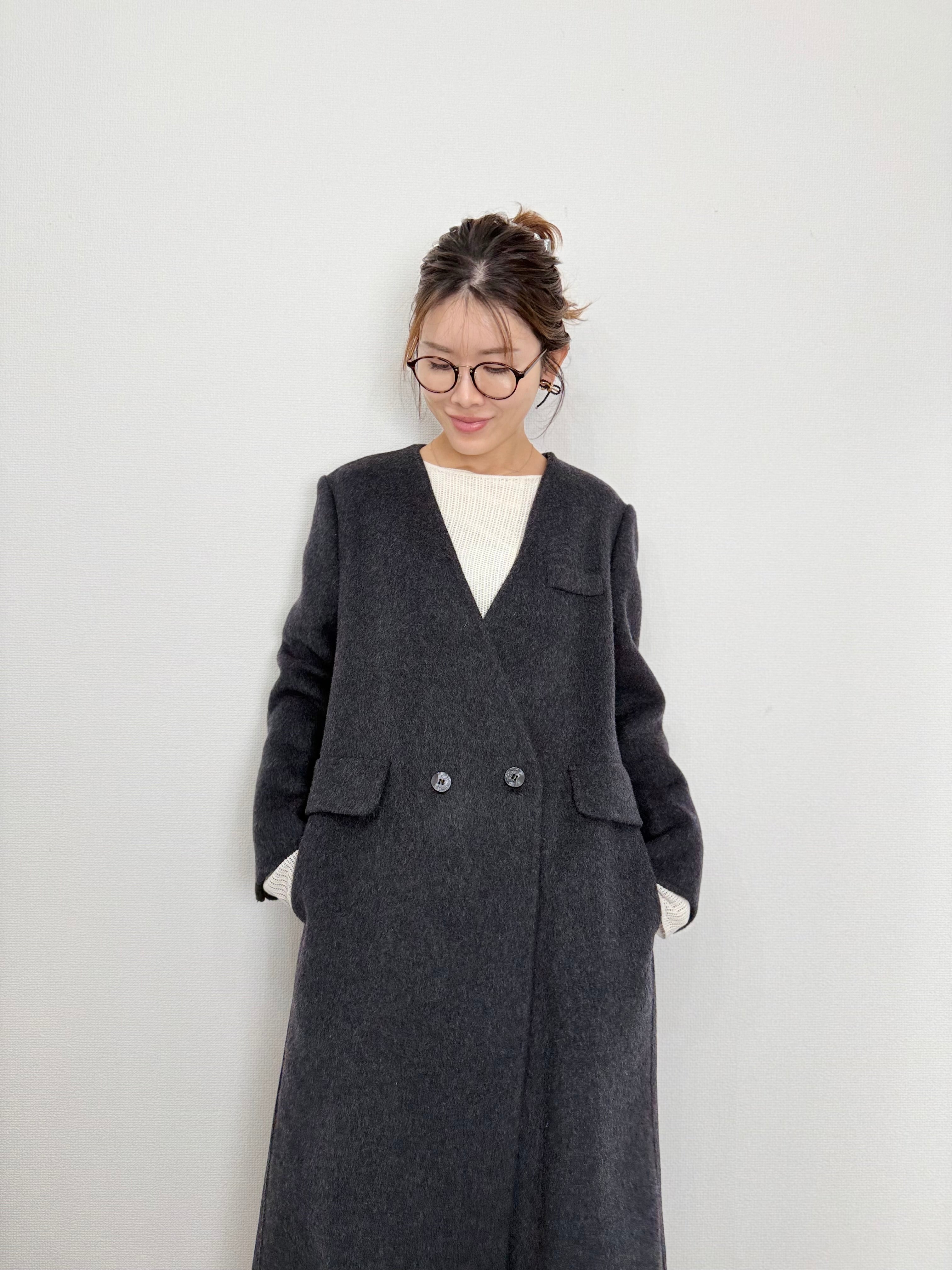 VEST DOCKING WOOL COAT
