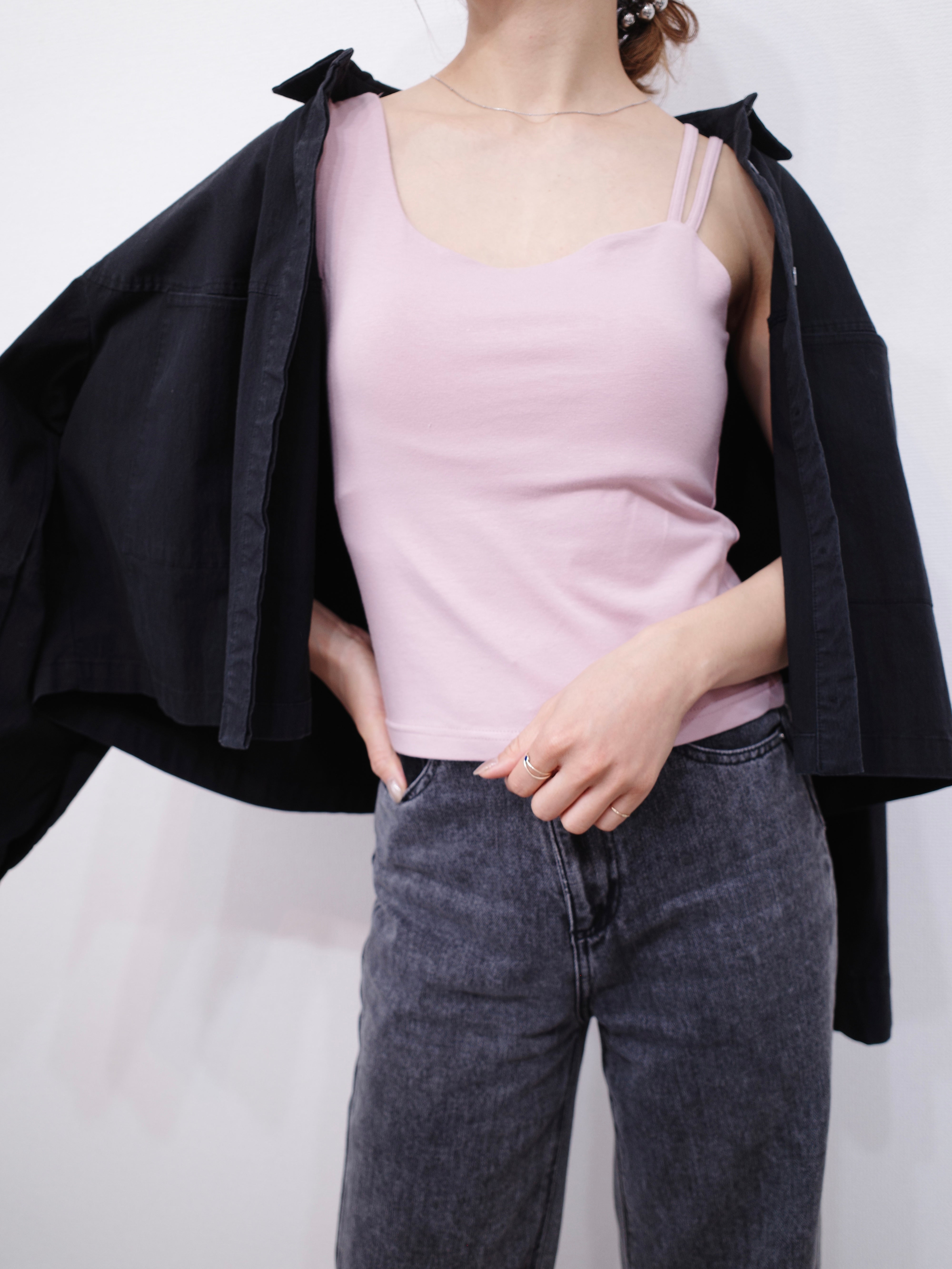 SOFT FIT ASYMMETRY BRA TOP