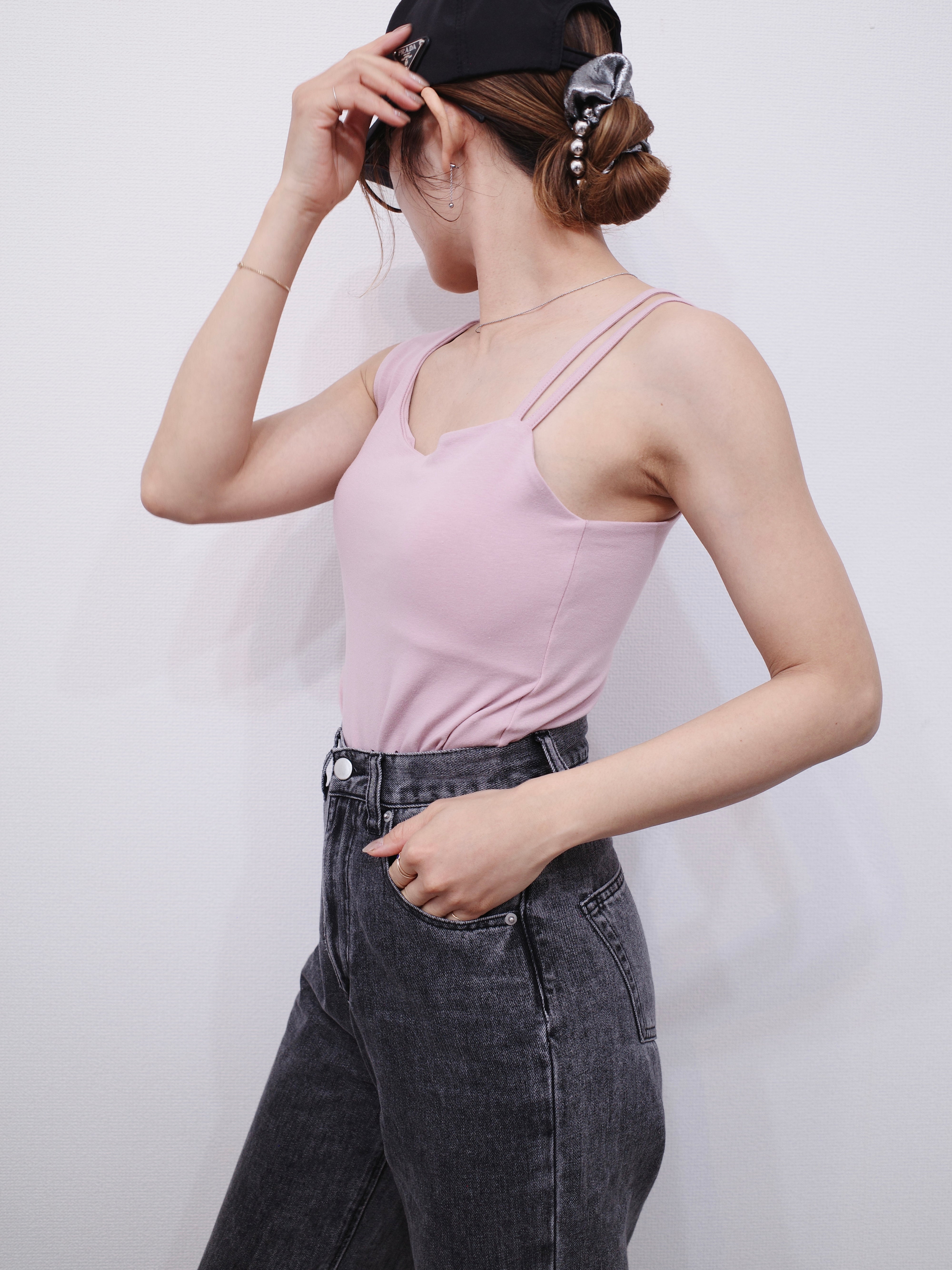 SOFT FIT ASYMMETRY BRA TOP