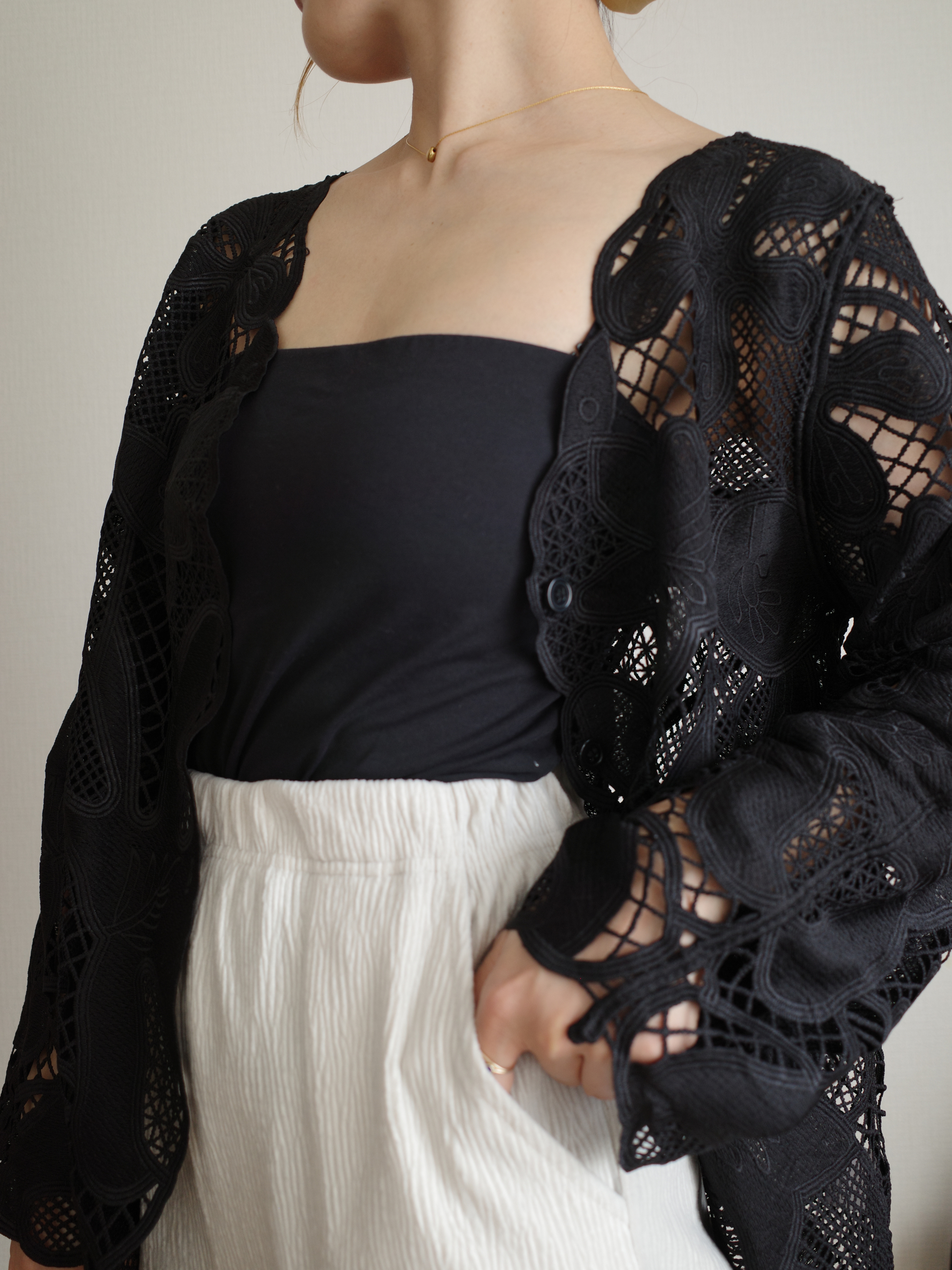 BLOOM LACE CARDIGAN